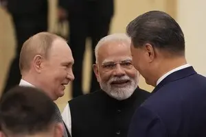 Си, Моди и Путин встретились в Бишкеке в рамках саммита ШОС
